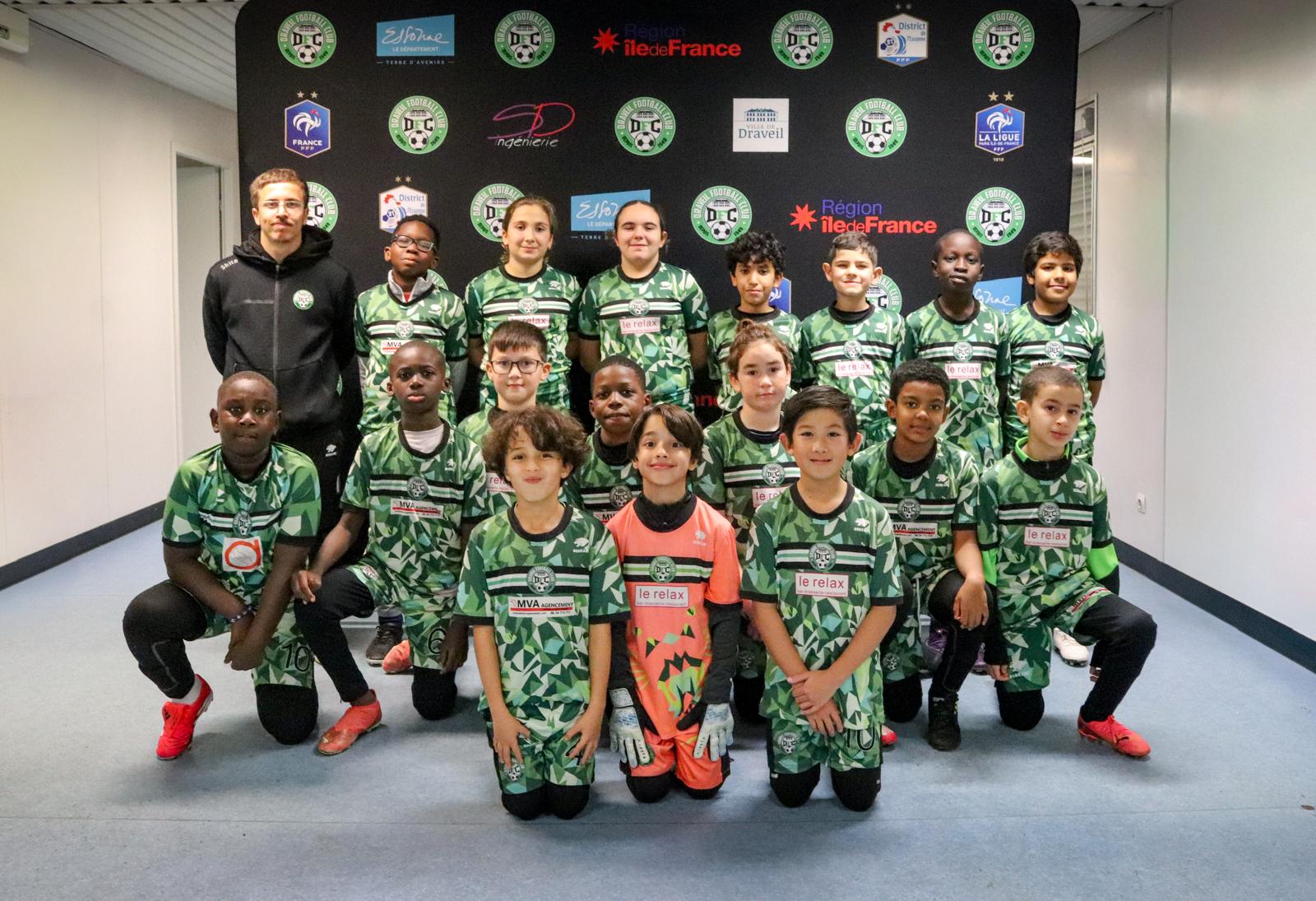Photos officielles de l'école de foot