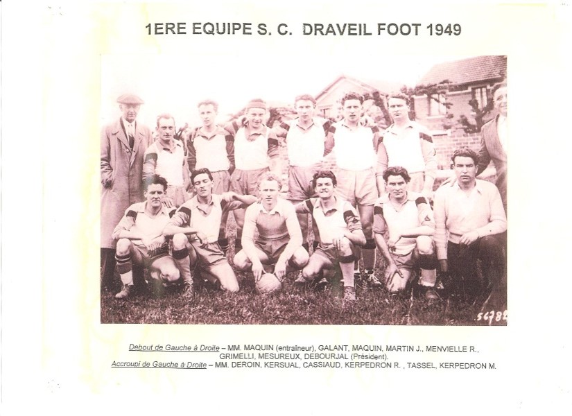 Création du Draveil FC en 1949
